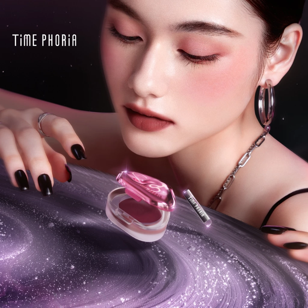 Time Phoria Orbita 3in1 Blurring Pot อายแชโดว์-บลัชออน-ลิป thumbnail 3