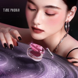 (ซื้อ 1 แถม 1)TimePhoria Orbita 3 in 1 Blurring Pot |อายแชโดว์ บลัชออน ลิปสติก สีชัด ติดทนนาน