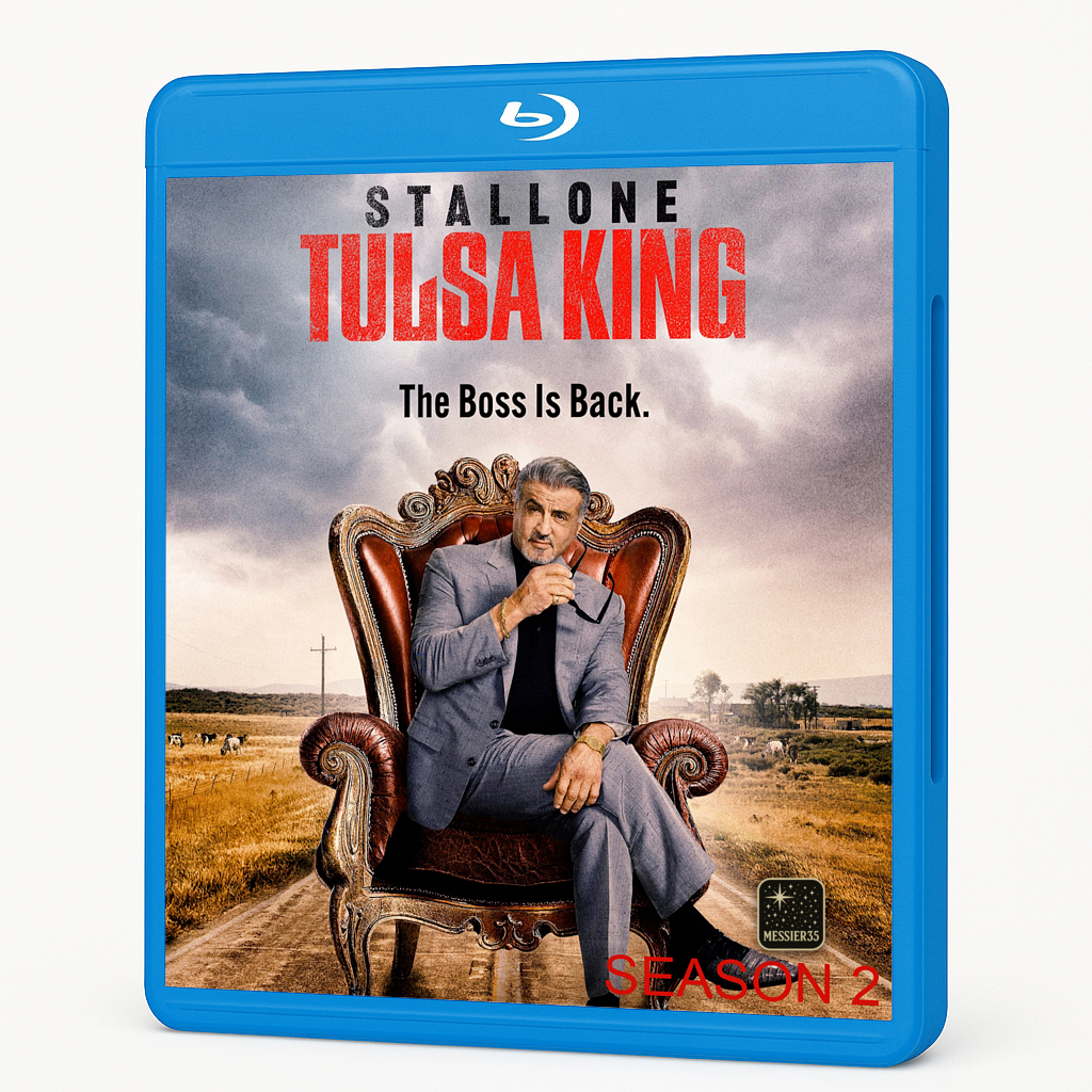 Bluray หนัง ใหม่ Tulsa King Season 2 ราชันแห่งทัลซา ปี 2 (2024) 10 ตอนจบ Movie แผ่น Blu-ray