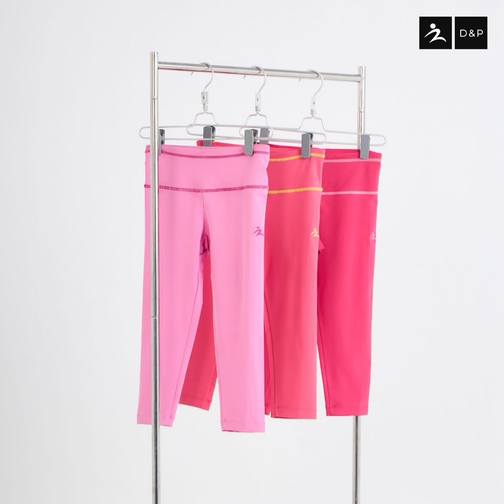 D&P Sport Capris | Clearance | D-2425 กางเกงเลกกิ้ง 4 ส่วน กระชับกล้ามเนื้อ ยกสะโพก