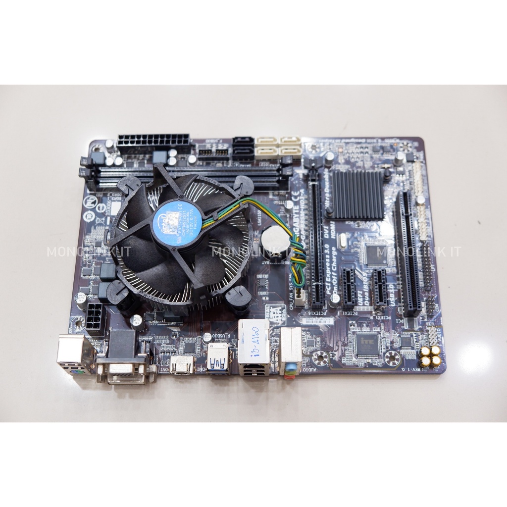 ชุดเมนบอร์ด+ซีพียู | Intel Core i3-4160 +MB GA B85M LGA1150