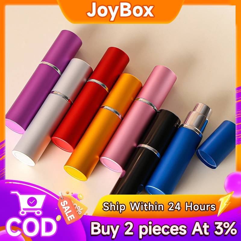 JOYBox ขวดน้ําหอมสําหรับเดินทางแบบพกพา 5 มล สําหรับพกพาตัวอย่างและการเดินทาง