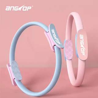 （อัพเกรดแพ็คเกจกันกระแทก）ANGTOP pilates ring ห่วงพิลาทิส แหวนโยคะ อุปกรณ์โยคะ ห่วงโยคะลดน่อง ห่วงลดต้นขา วงกลมพิลาทิส ที