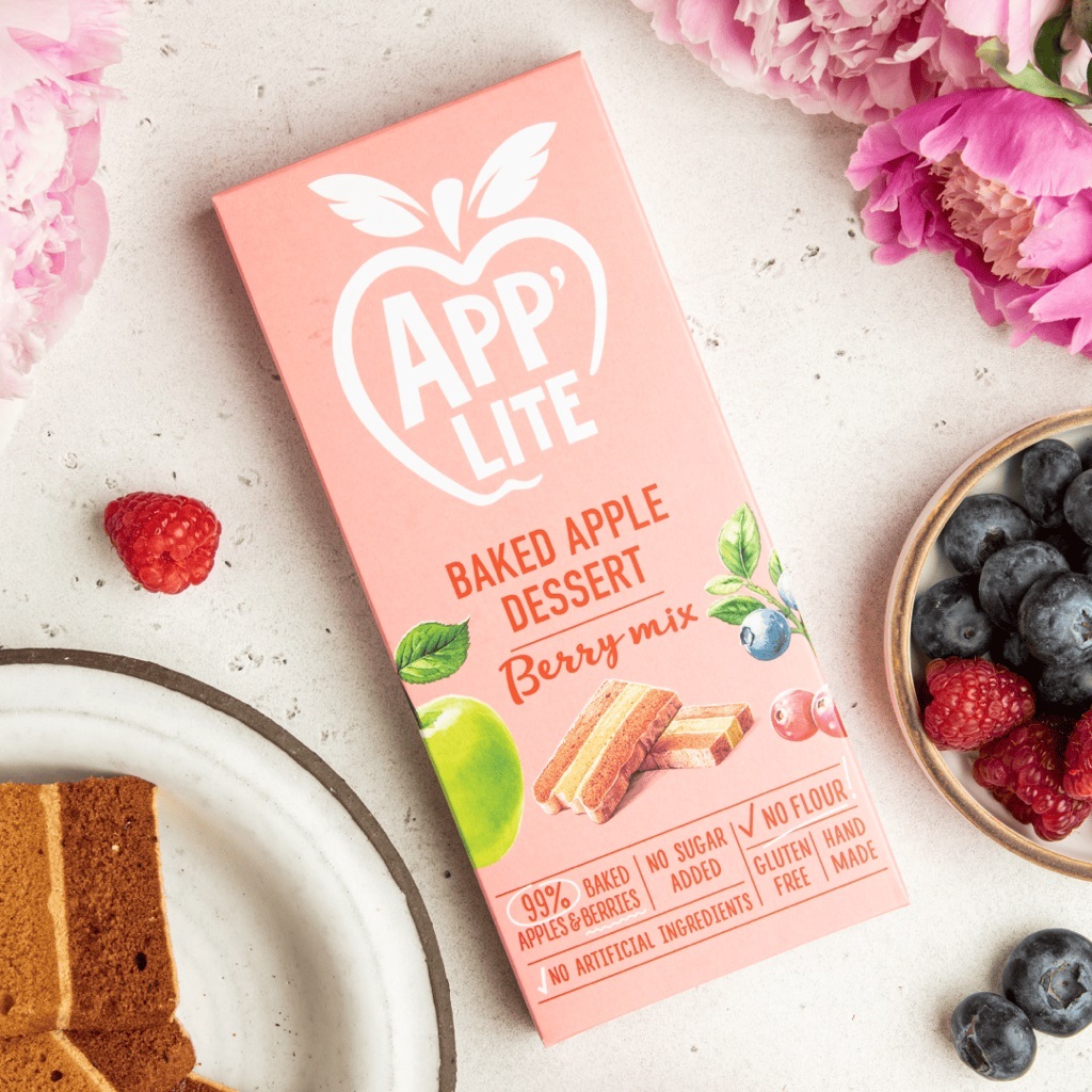 Belyov Pastila App'Lite baked apple dessert Berry mix without added sugar