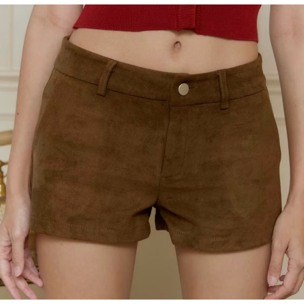 กางเกงขาสั้น dailylook.sm กางเกงสีน้ำตาล