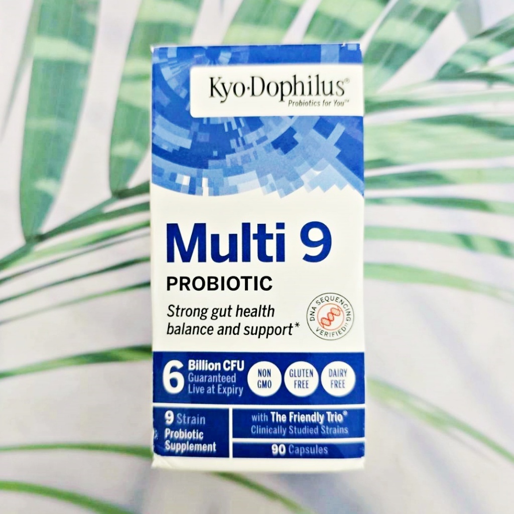 (Kyolic Kyo Dophilus®) Multi 9 Probiotic 6 Billion CFU 90 Capsules โปรไบโอติกส์