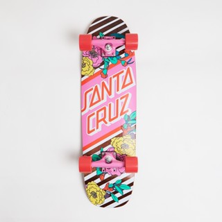 SANTA CRUZ สเก็ตบอร์ดครุยเซอร์พร้อมเล่น FLORAL STRIPE STREET…