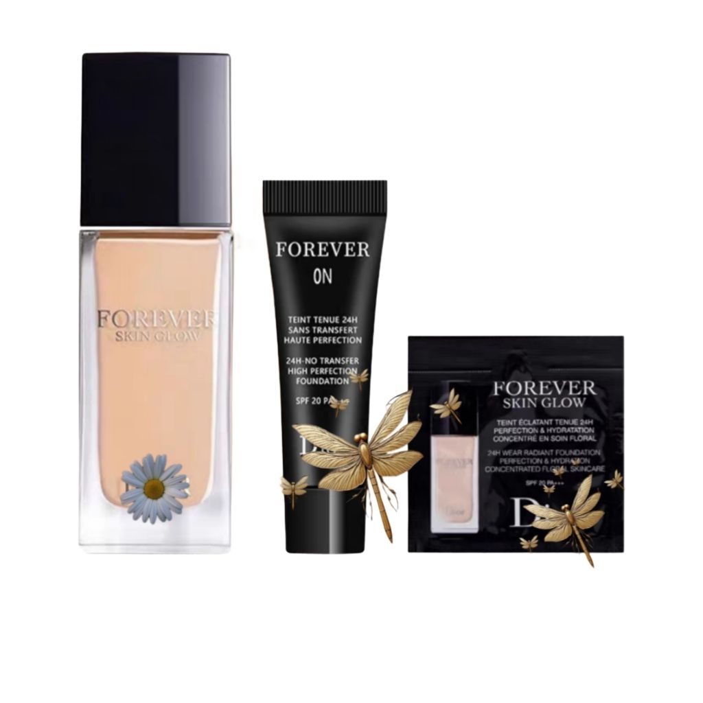 1ชิ้นครีมรองพื้นดิออร์ ผิวเปล่งประกายFOREVER SKIN GLOW ผิวเปล่งประกาย