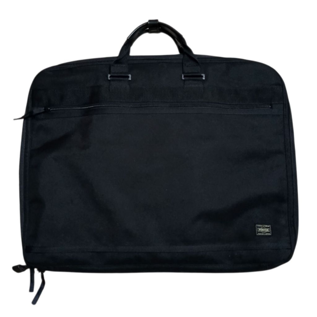 กระเป๋าใส่เสื้อผ้า Rare Porter Vintage  พร้อมตัวล็อค  PORTER BLACK CLIP GARMENT CASE  กระเป๋าใส่เสื้