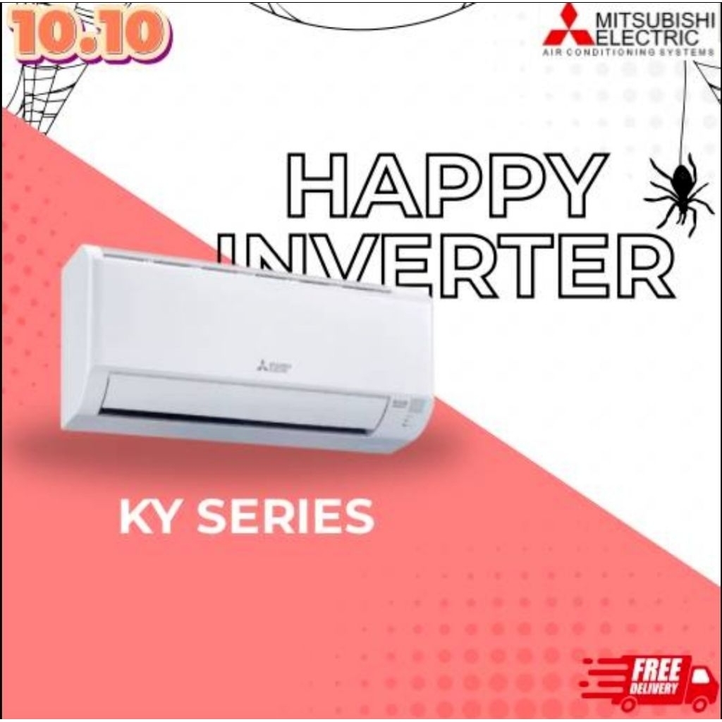 แอร์มิตซูบิชิ Mitsubishi รุ่น Happy Inverter KY ปี2025