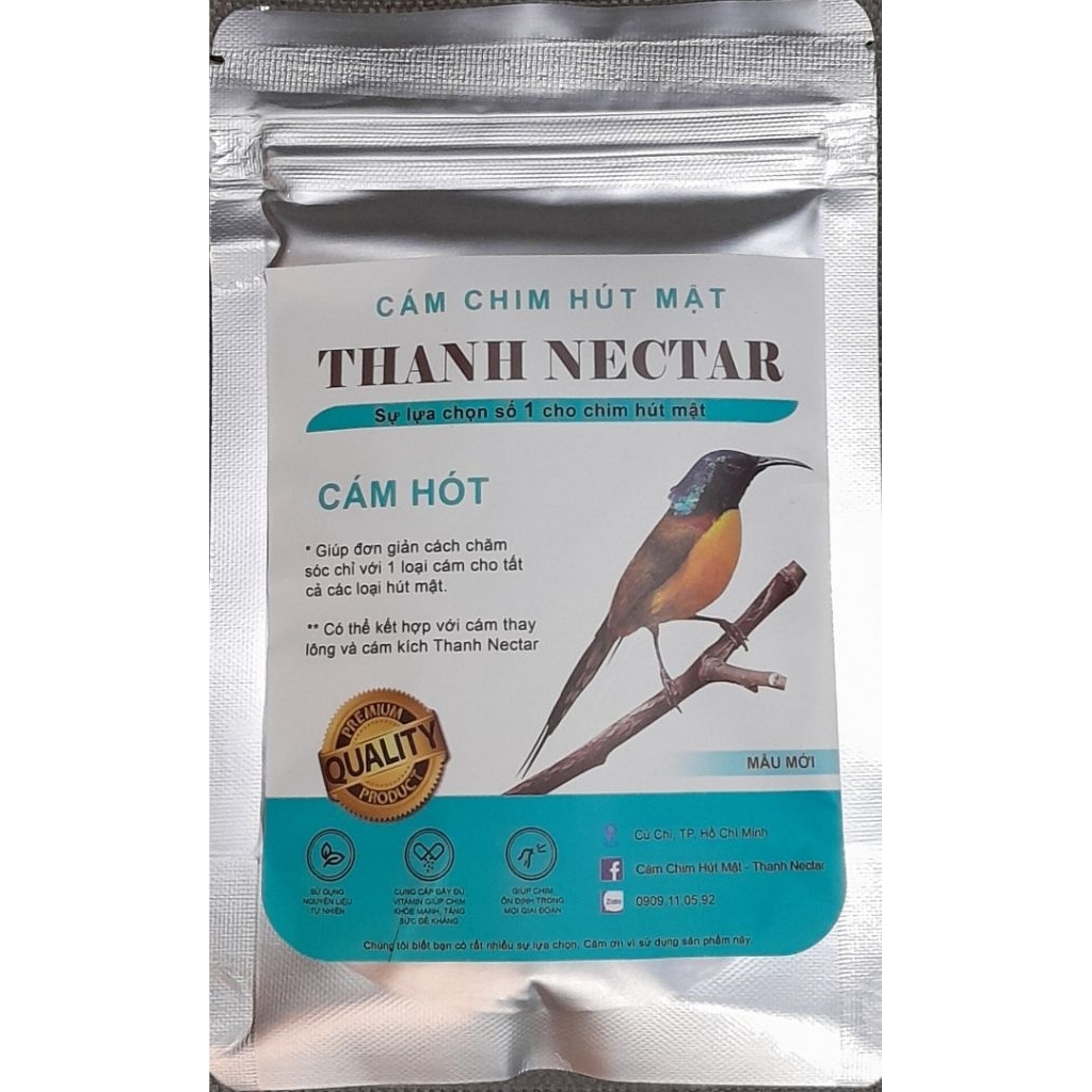 อาหารนกกินปลี Thanh Nectar สูตรเลี้ยง