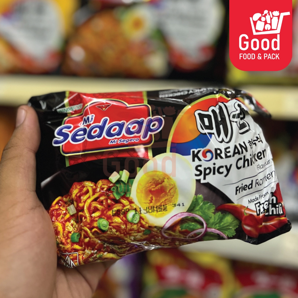 Sedaap มาม่าซือดะมาเลย์ รสไก่สไปซี่เกาหลี เผ็ดจัดจ้าน แพ็ค x5ซอง - รูปที่ 2