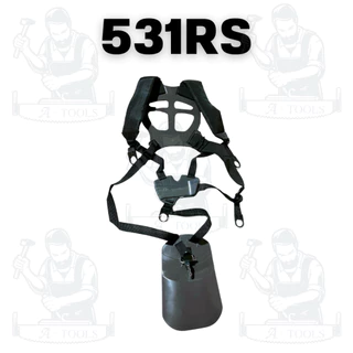 Husqvarna สายสะพายเครื่องตัดหญ้า รุ่น 531RS/541RS เหมาะสำหรับการทำงานเป็นเวลานานๆ มีแผ่นรองขนาดใหญ่ ปรับสายสะพายตามสรีระ
