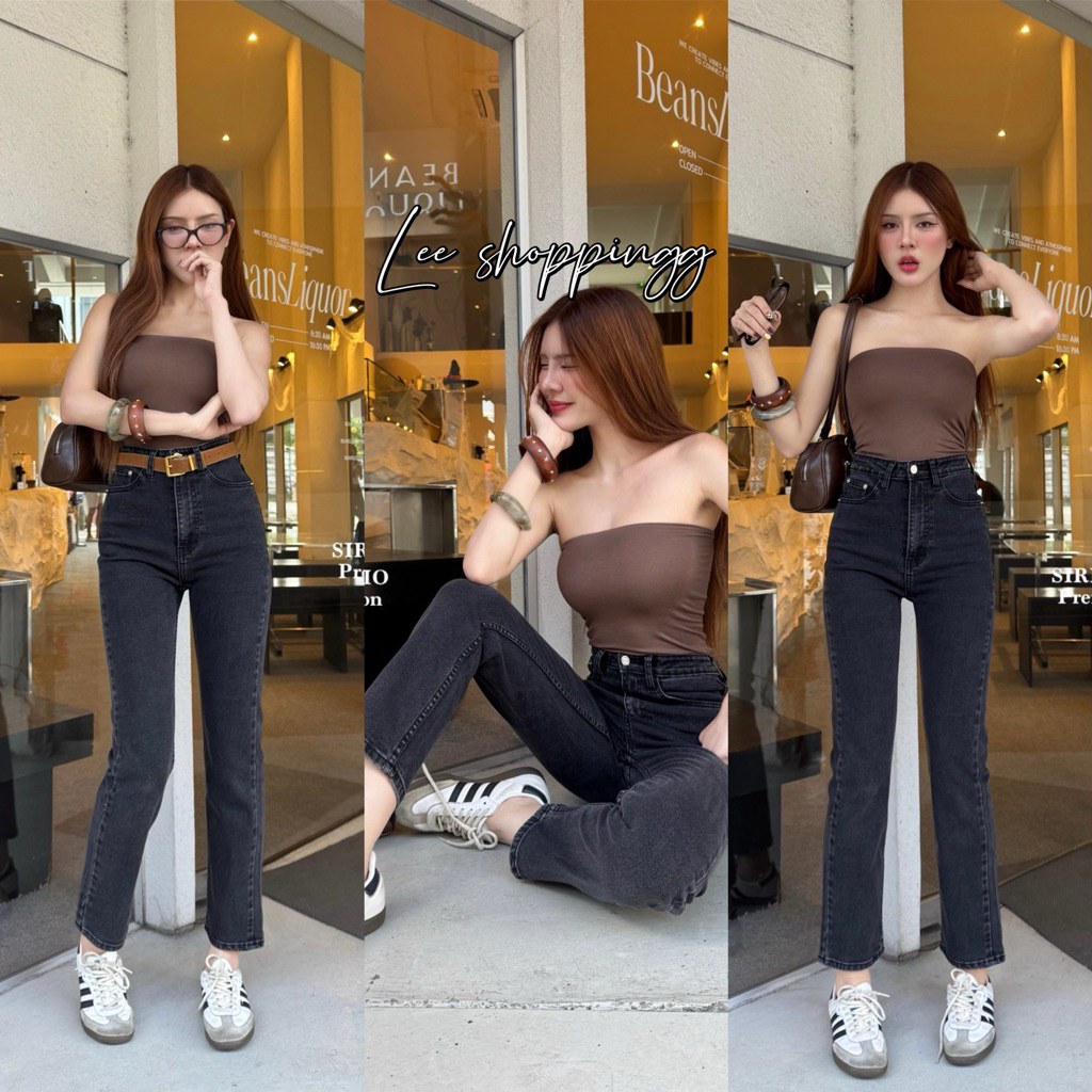 code817.1 Exclusive black srcret📸✨ กระบอกเล็กเอวสูง ขอบอกเลยว่ารุ่นนี้เก็บพุงเก็บหุ่นสุดๆป้ายSIRINAN STUDIO