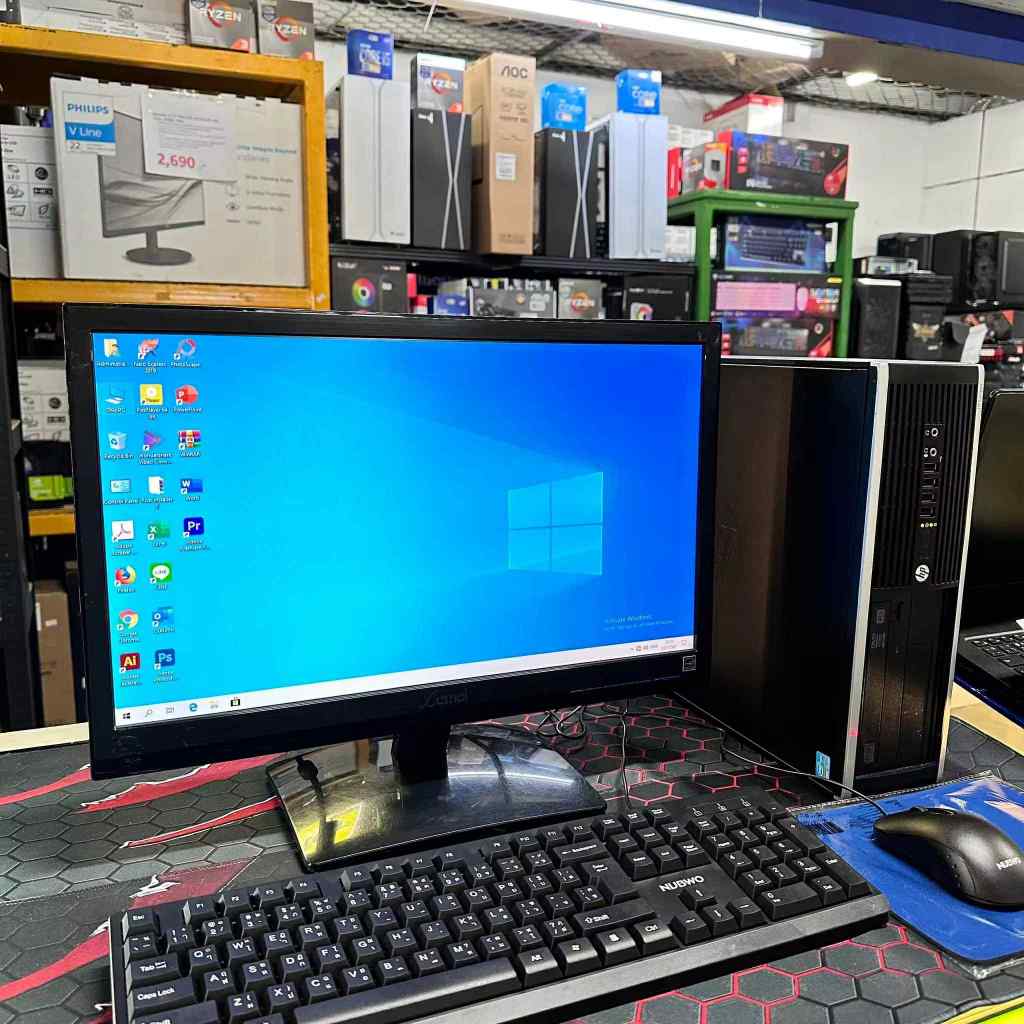 "คอมพิวเตอร์พร้อมใช้มือสอง ราคาถูก สเปคเครื่อง Core i5 2400-3570 / แรม4g / Hdd320-500g / จอ17นิ้ว คล