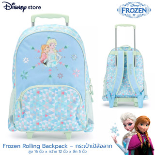 พร้อมส่งที่ไทย นำเข้า 🇺🇸 ❄️ Frozen Rolling Backpack – กระเป๋…