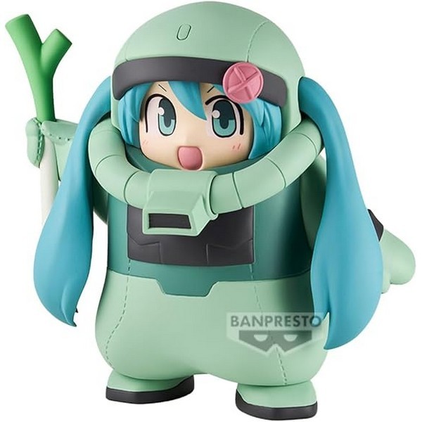 Banpresto Gundam 45th x Hatsune Miku Figure Zaku Custom (Hatsune Miku Ver) 4983164296051 (Figure)