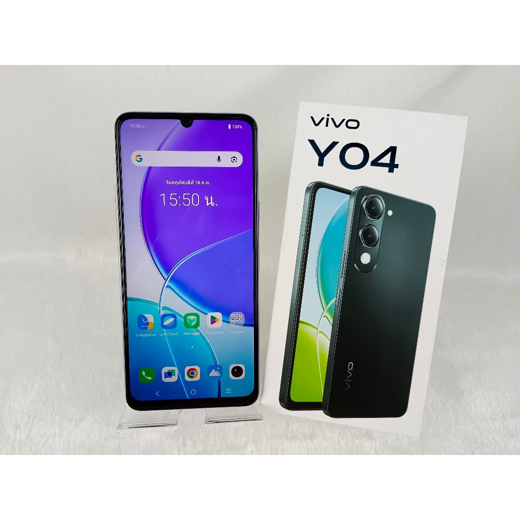 vivo y04 Ram 4+4 GB Rom 64 GB