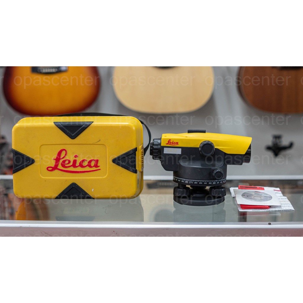 **มือสอง**กล้องวัดระดับ LEICA รุ่น NA-332 มือสอง ของแท้ สภาพดี พร้อมกล่อง (ไม่มีขาตั้งและไม้สตั๊ฟ)