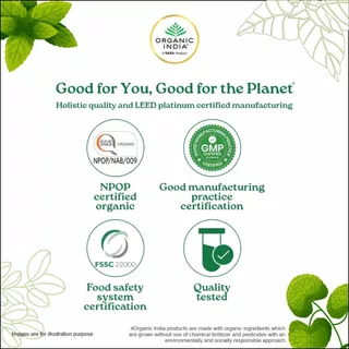 โสมอินเดีย ออร์แกนิค ORGANIC INDIA Ashwagandha Capsules - 60 แคปซูล