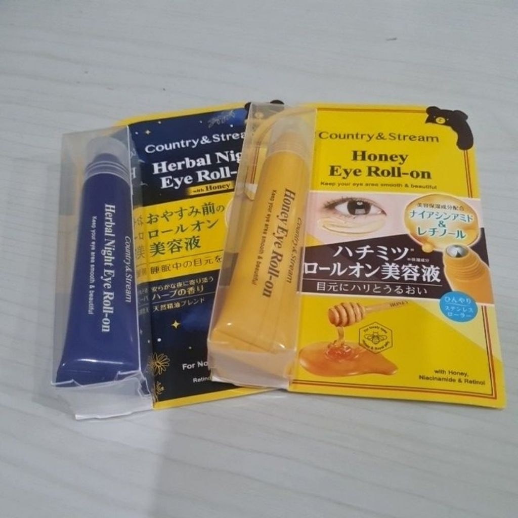 Country & Stream Natural​ Eye Roll-on 15ml  เซรั่มบำรุงผิดรอบดวงตา