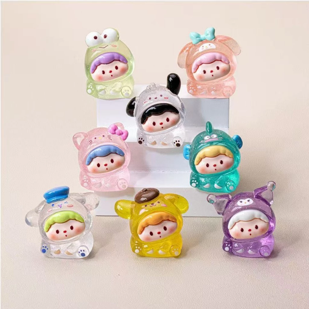 ตุ๊กตาโมเดลการ์ตูนตกแต่งโต๊ะ DIY thumbnail 4