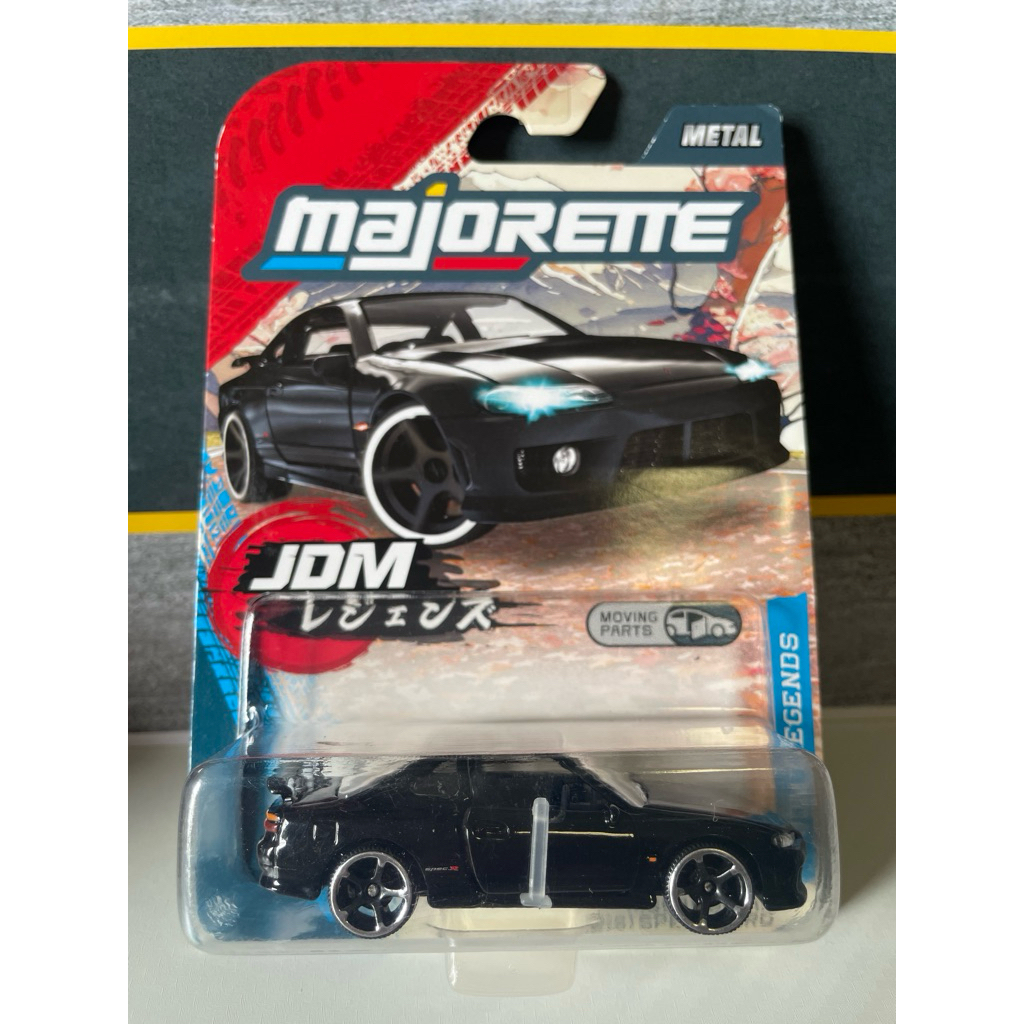 Majorette NISSAN SILVIA (S15) SPECRAERO⚫️
