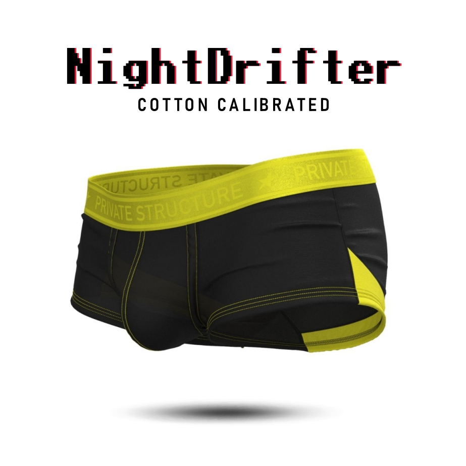 [SALE] Private Structure กางเกงชั้นในชาย รุ่น Night Drifter Trunk – Valley Black [4806]