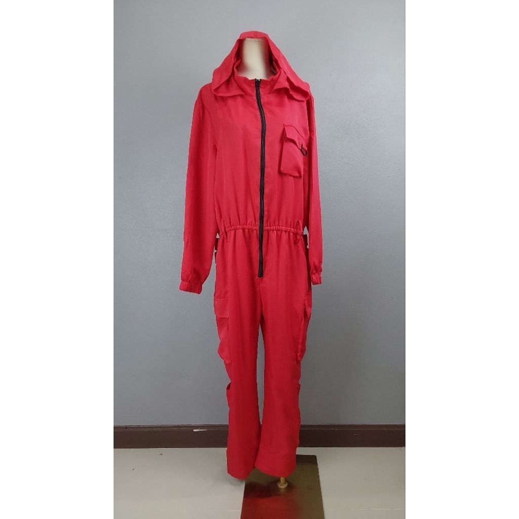 ชุดคอสเพลย์ ผู้คุม Squid game ผู้ใหญ่ 3XL