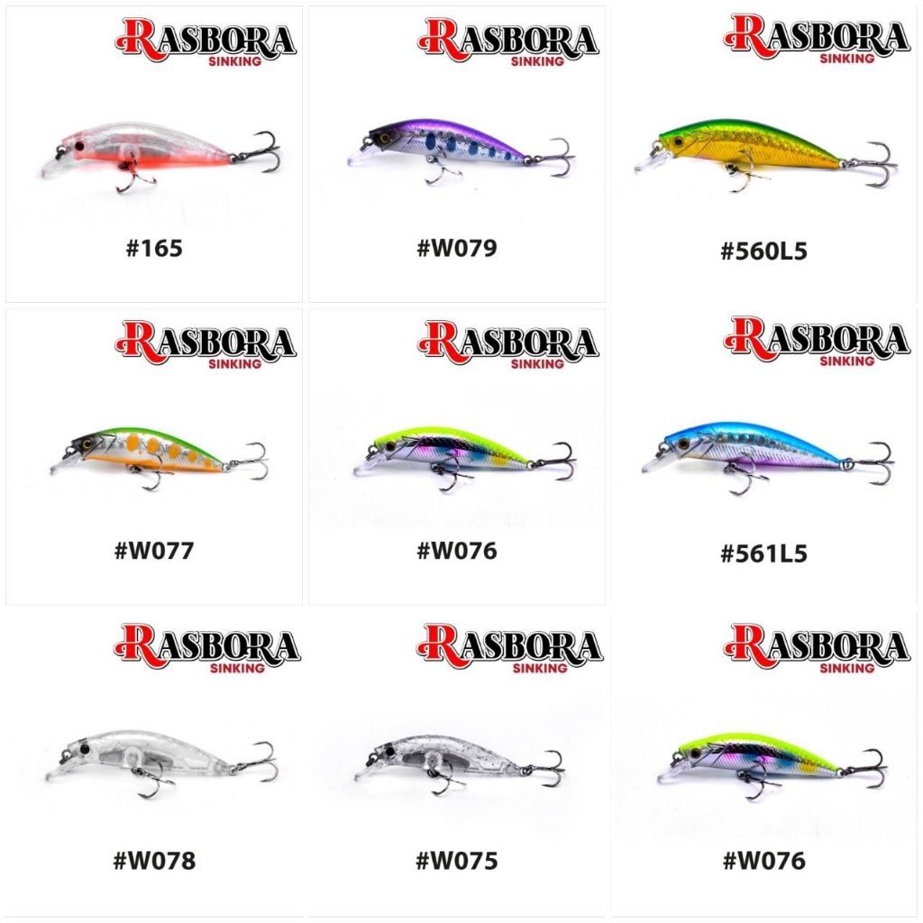 WEEBASS LURE (เหยื่อปลั๊ก) - รุ่น RASBORA SINKKING