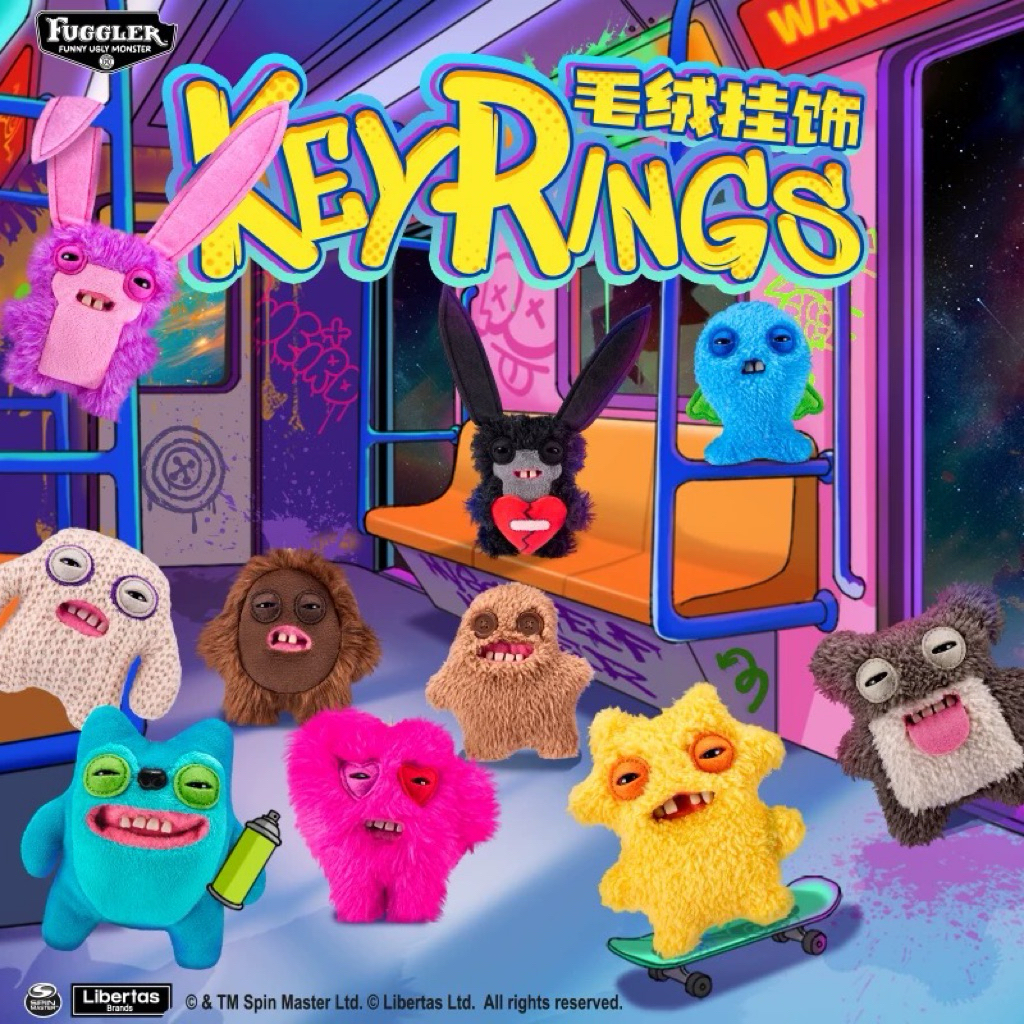 {เลือกตัว}🦷👻Fuggler พวงกุญแจ และตัวใหญ่ ของแท้👻🦷พร้อมส่งจากไทย🇹🇭