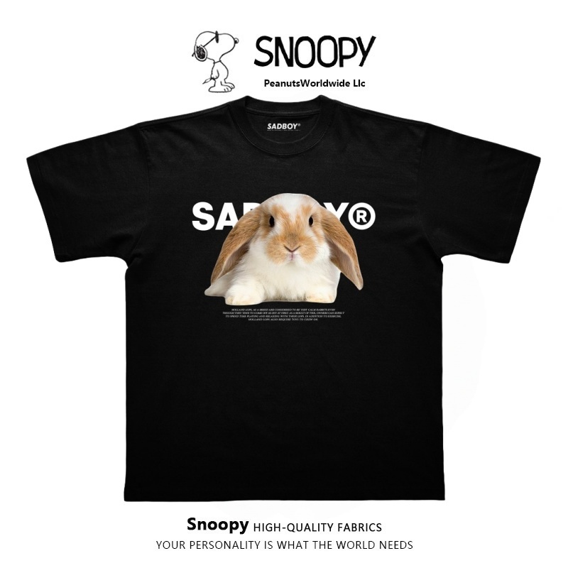 [ ส่งด่วน ] SADBOY® | Holland Lop | 100% Organic Cotton
