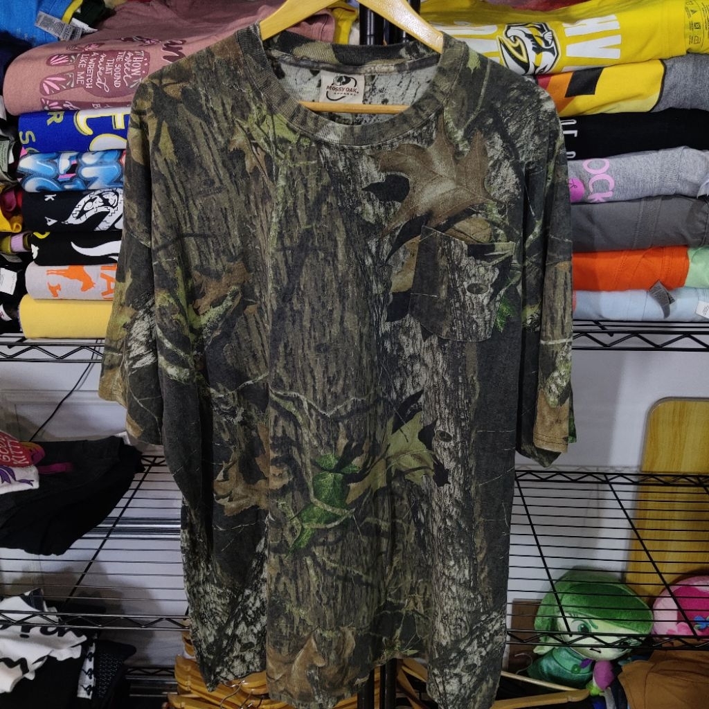 เสื้อยืดงานแบรนด์ ลายป่าไม้ MOSSY OAK