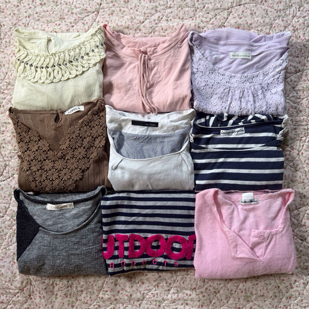 [update 29aug]เสื้อผ้าญี่ปุ่นมือสองราคาไม่เกิน50