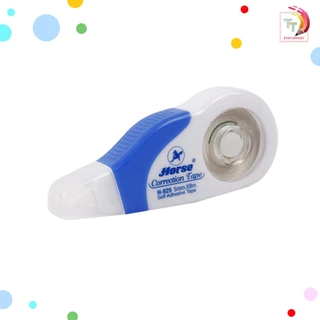 HORSE (ตราม้า) เทปลบคำผิด ลิควิด รุ่น H-925 ยาว 8 m. เนื้อเทปสีขาว ( 24ชิ้น / กล่อง)