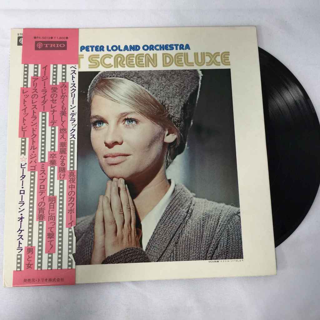 SCREEN DELUXE - PETER LOLAND ORCHESTRA LP ขนาด 12 นิ้ว  K41