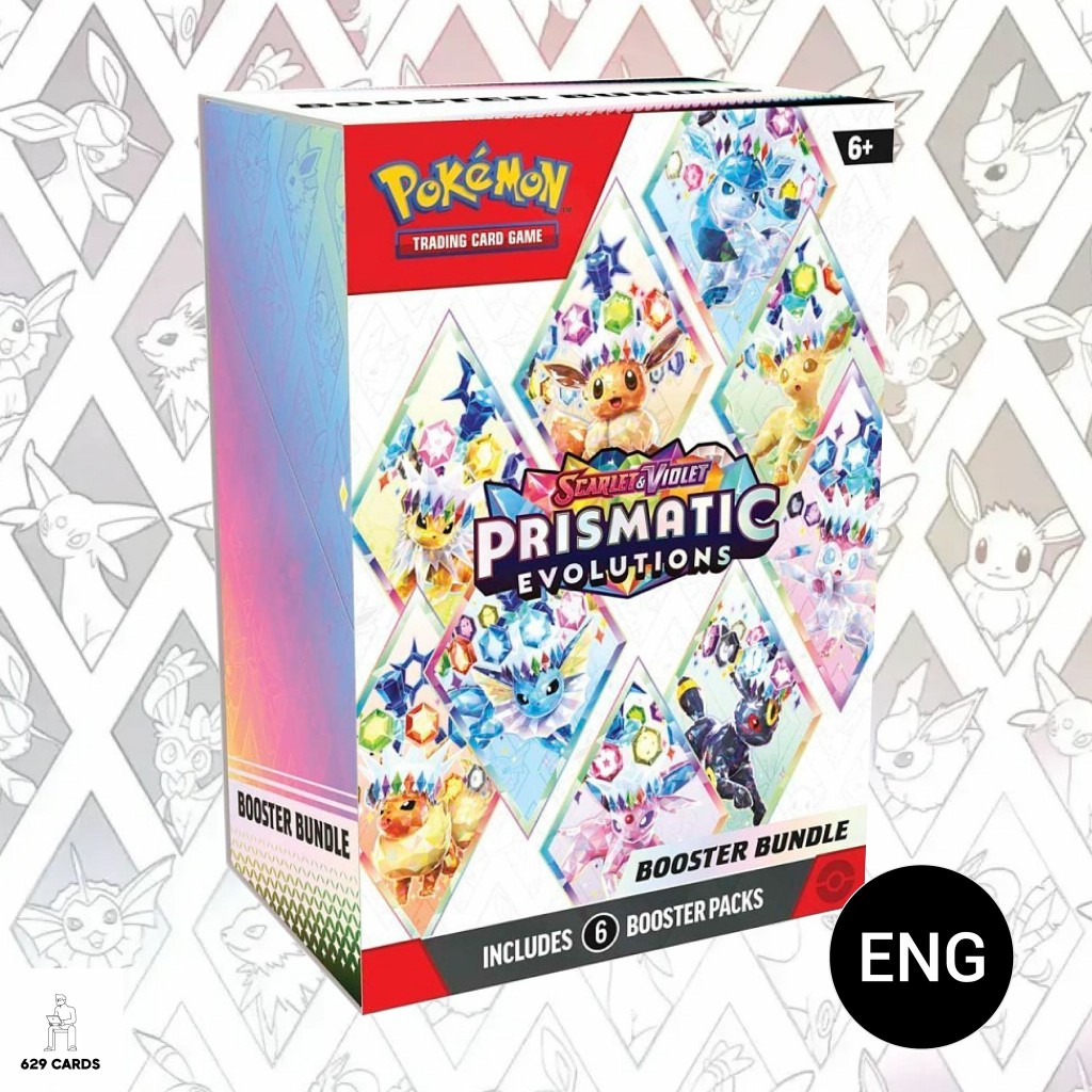 (กล่องซีล)[EN Ver.] Pokemon Card Game Scarlet & Violet Prismatic Evolutions Booster Bundle