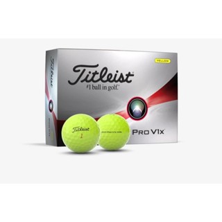 23 TITLEIST PRO V1x GOLF BALL YELLOW