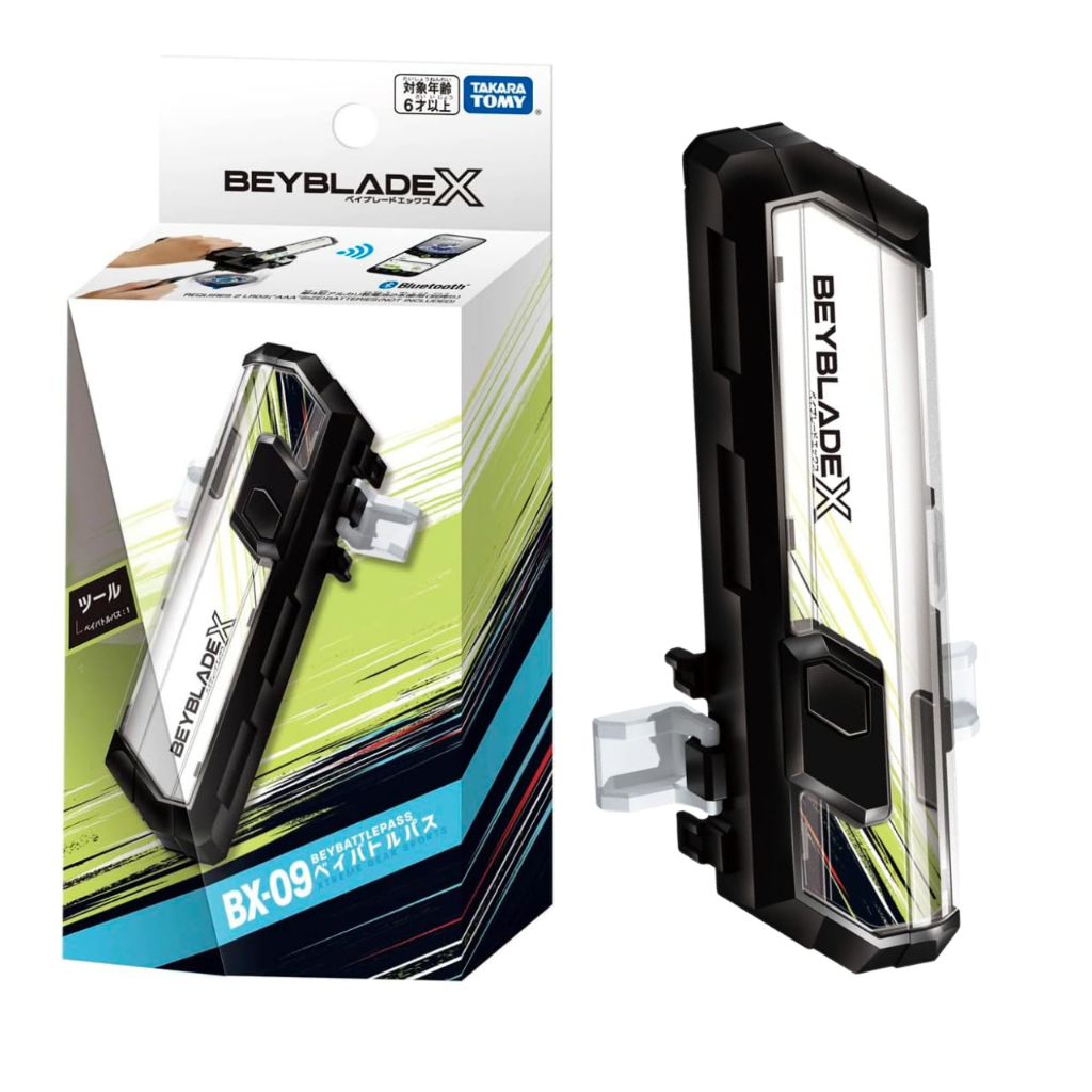 ของแท้100％ Beyblade X BX-09 Bey Battle Pass ซึ่งเป็นอุปกรณ์เสริมสำหรับของเล่น Beyblade X