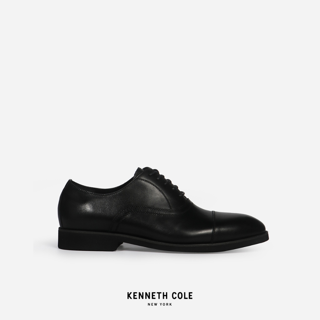 KENNETH COLE รองเท้าทางการผู้ชายรุ่น LIGHTWEIGHT LACE UP CT BLACK สีดำ ( DRS - KF74215LE-001 )