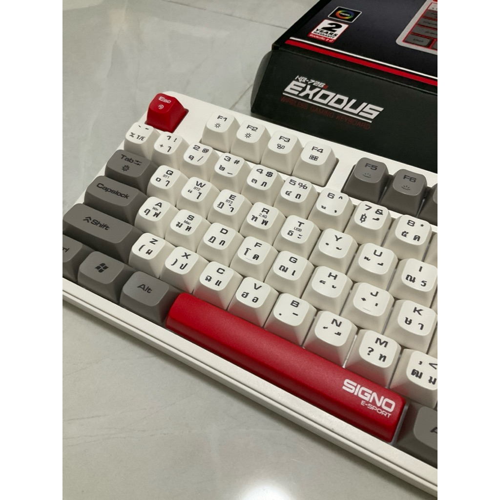 Signo keyboard รุ่น KB-726W EXODUS มือสอง (แถมเมาท์)