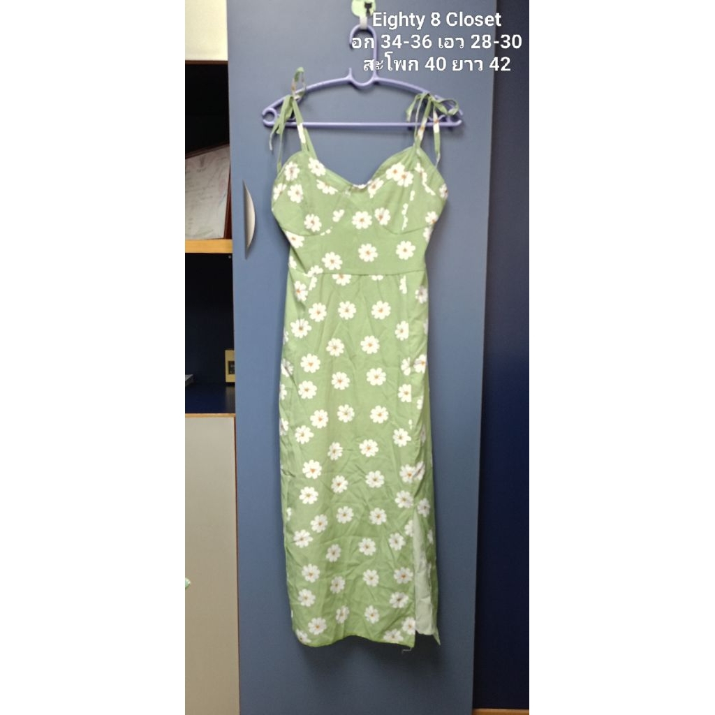 ส่งต่อ เดรสสายเดี่ยวผูกไหล่ Eighty 8 Closet