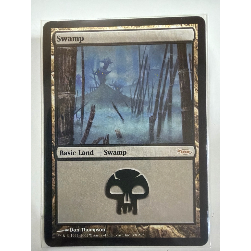 Magic The Gathering 2005 Arena Promos Swamp #3/8 Land MTG TCG CCG ของแท้พร้อมส่ง