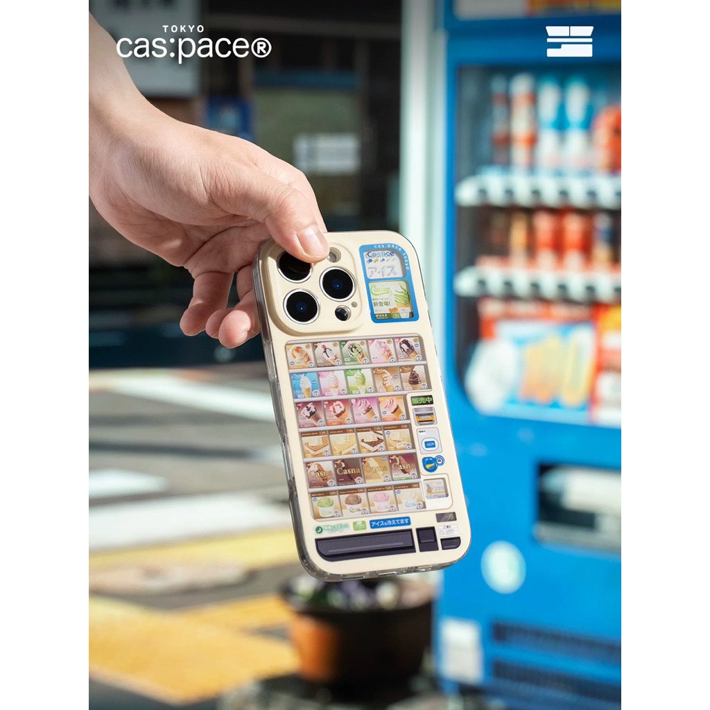 TOKYO cas:pace® | ลายตู้ขายไอศกรีมอัตโนมัติ 🍦 ดีไซน์มินิมอล สไตล์ญี่ปุ่น 🇯🇵| Pre-order ของแท้ รุ่นใหม่ล่าสุด - รูปที่ 5