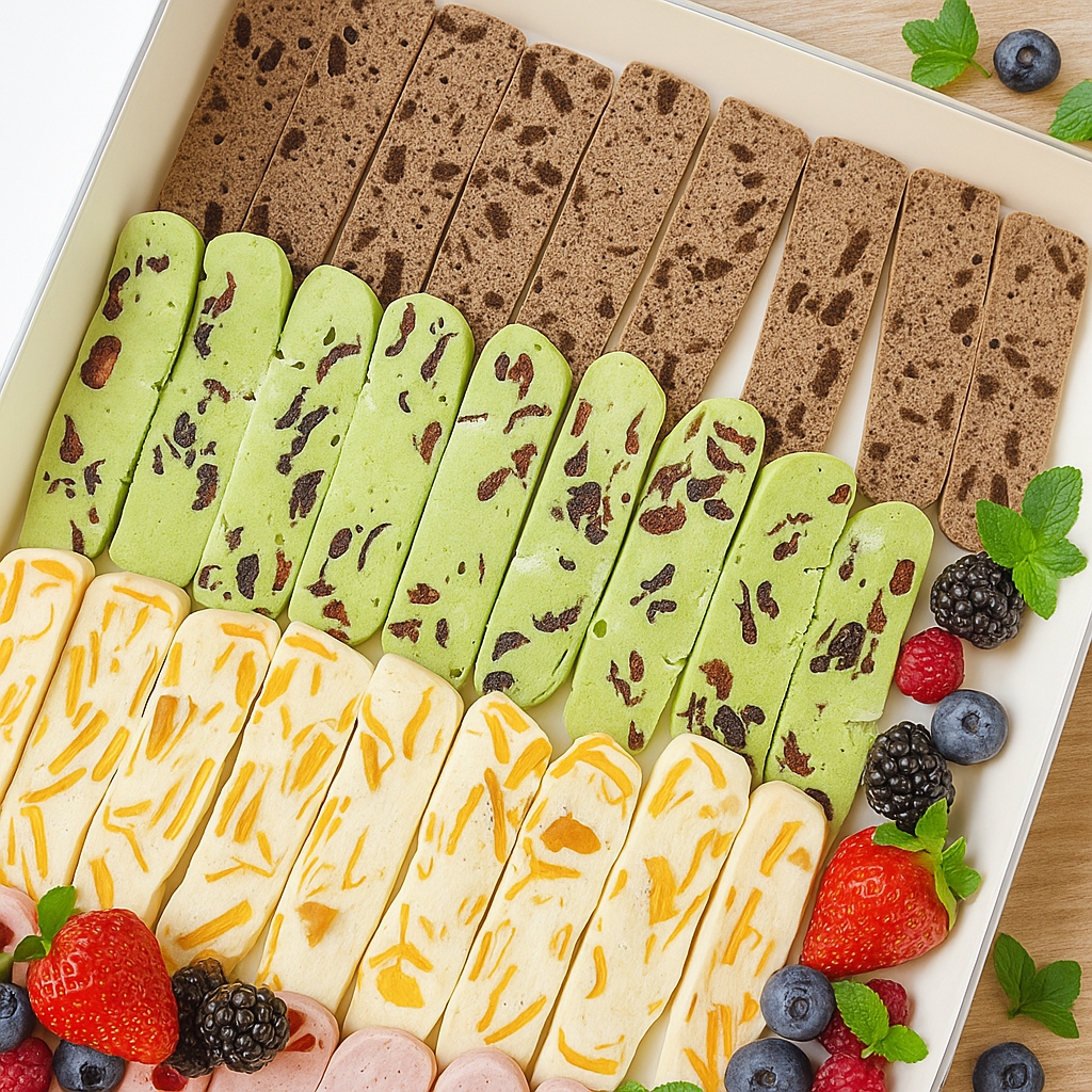 ขนมนมชีส มะม่วง สตรอเบอร์รี่ แครนเบอร์รี่ มิกซืเบอร์รี่ นูกัตสติ๊ก - รูปที่ 5