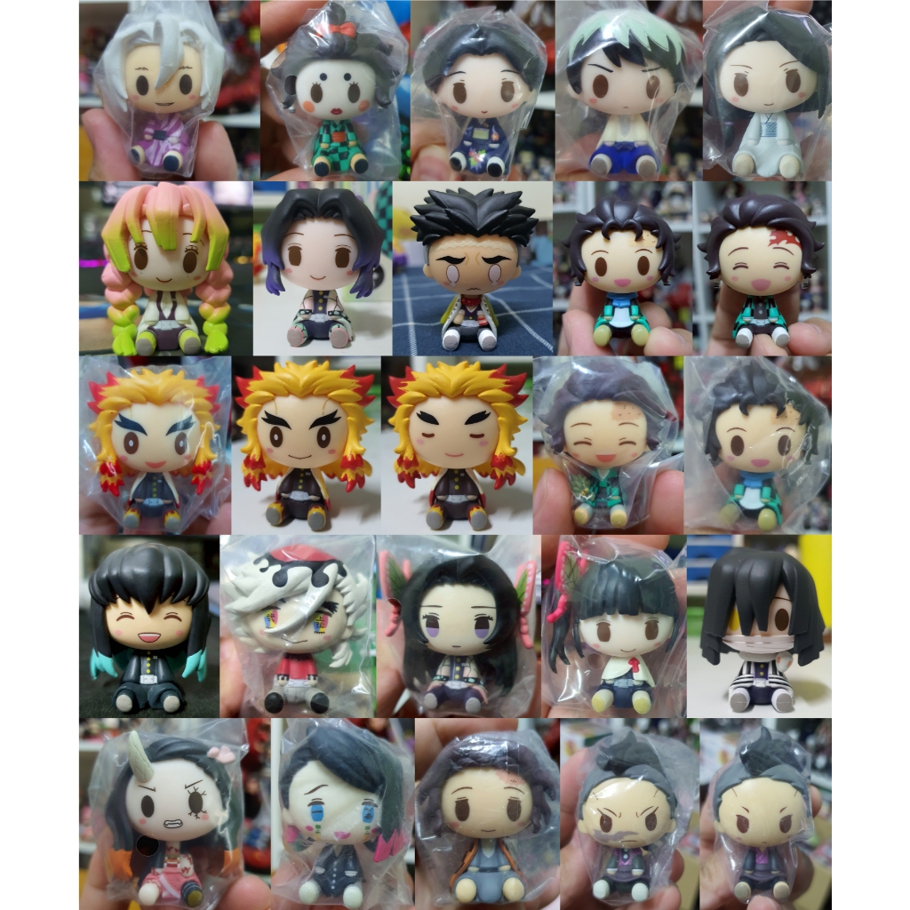 [พร้อมส่ง] Chokokko Figure (คละรวมทุกแบบ ขายแยกเดี่ยวไม่เต็มชุด) - ดาบพิฆาตอสูร (Demon Slayer)