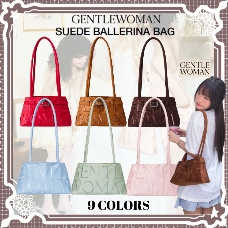 🩰💓Gentlewoman suded ballerina bag 9 Colors กระเป๋านักบัลเล่ย์ กระเป๋า gentlewomen ของแท้ กระเป๋าแบรนด์ไทย