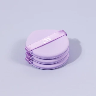 Oni Double-Faced Foundation Puff # Lavender Purple (3 pcs )