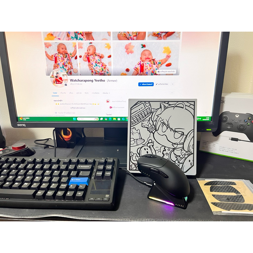 Ajazz AJ179 apex 8k wireless มือ2