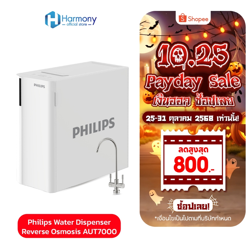 Philips water AUT7000 เครื่องกรองน้ําดื่มRO